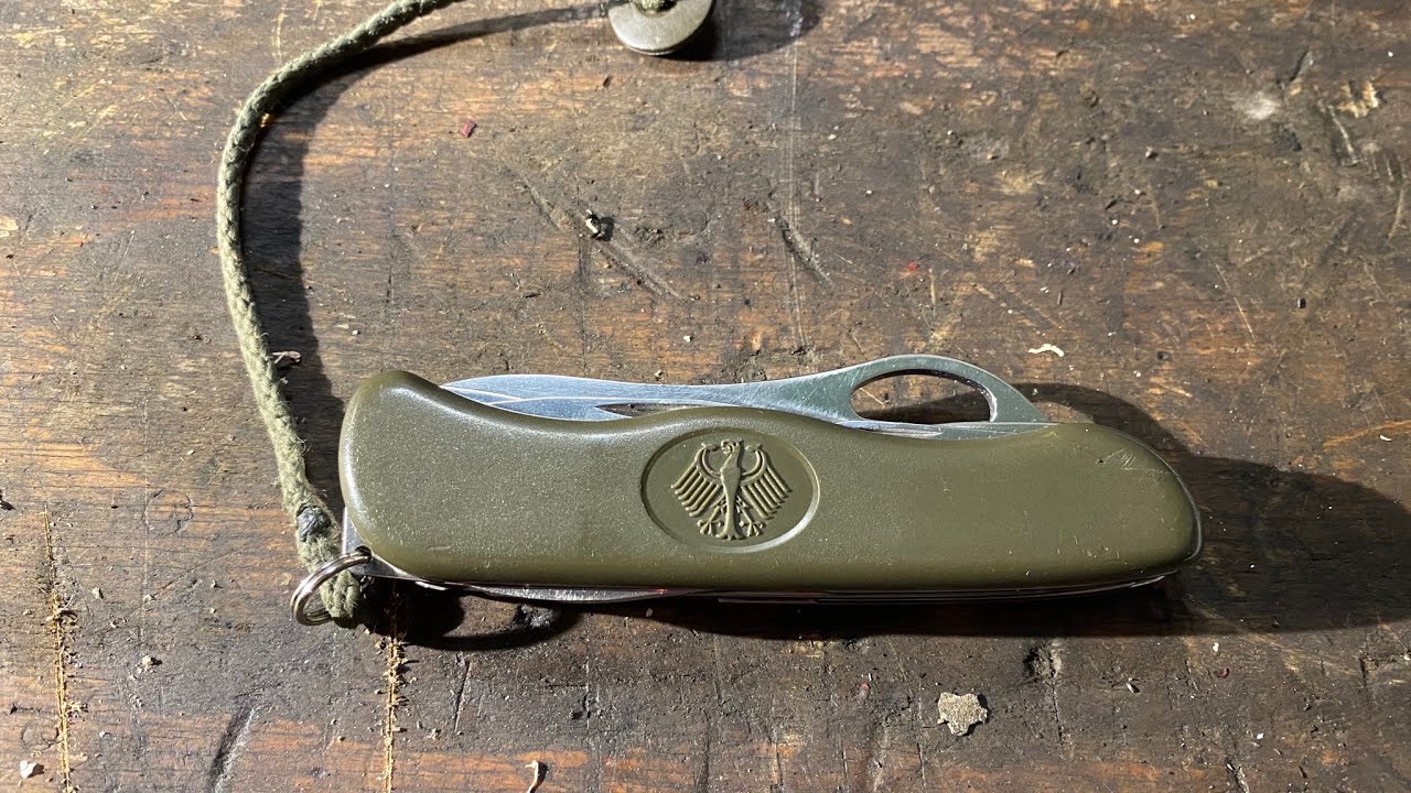Bundeswehr Victorinox Taschenmesser   neue Griffschalen montieren