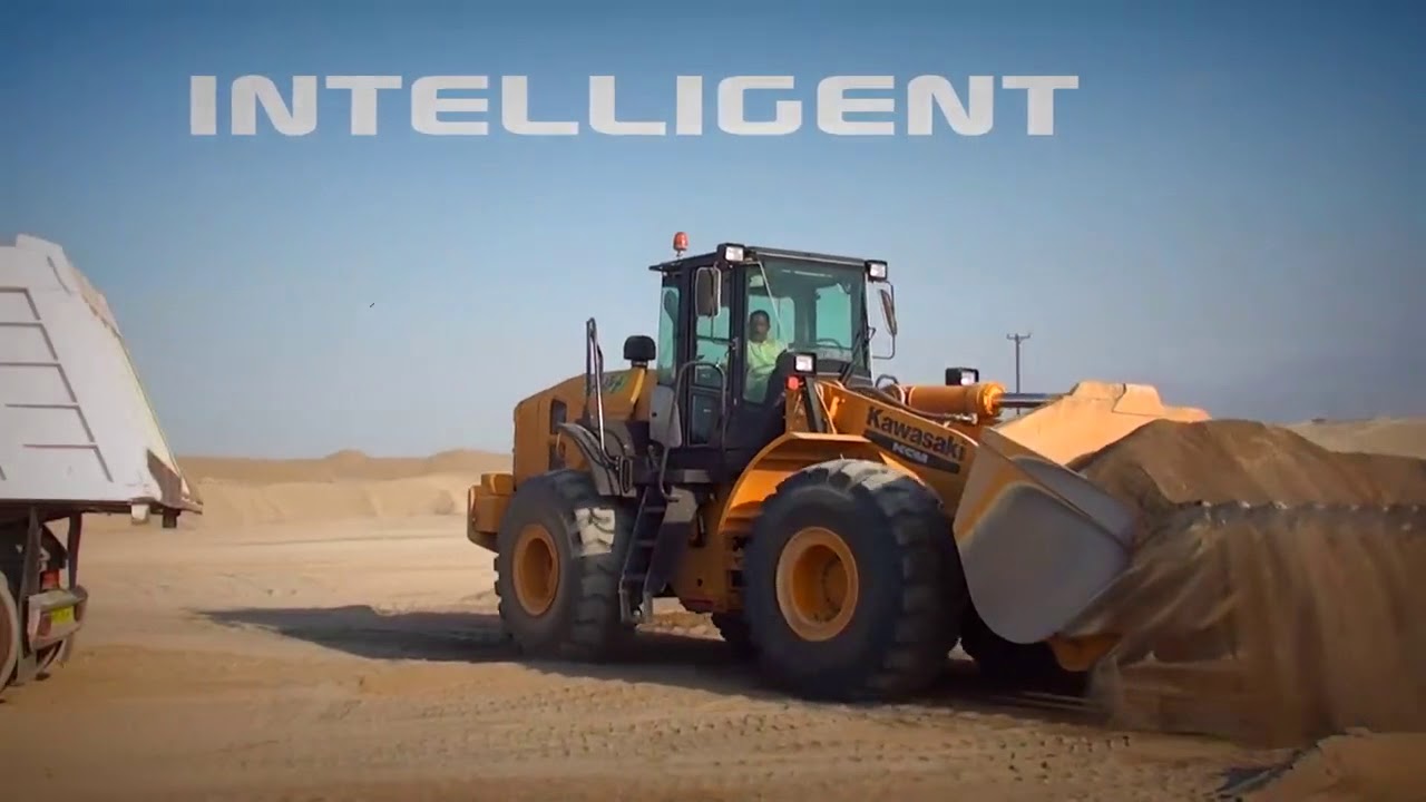 Xe xúc lật kawasaki