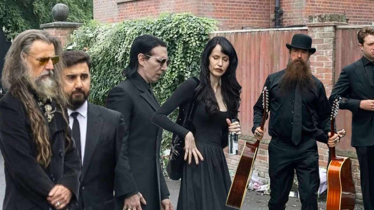 Marilyn Manson and Rock Icons Gather for Ozzy Osbourne&rsquo;s Private Farewell at Buckinghamshire Estate