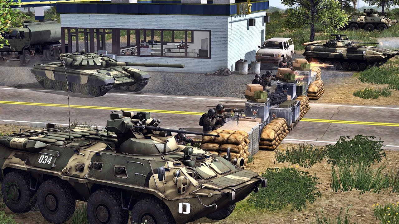 MODERN LINE DEFENSE BATTLE | Call To Arms: Gates of Hell
