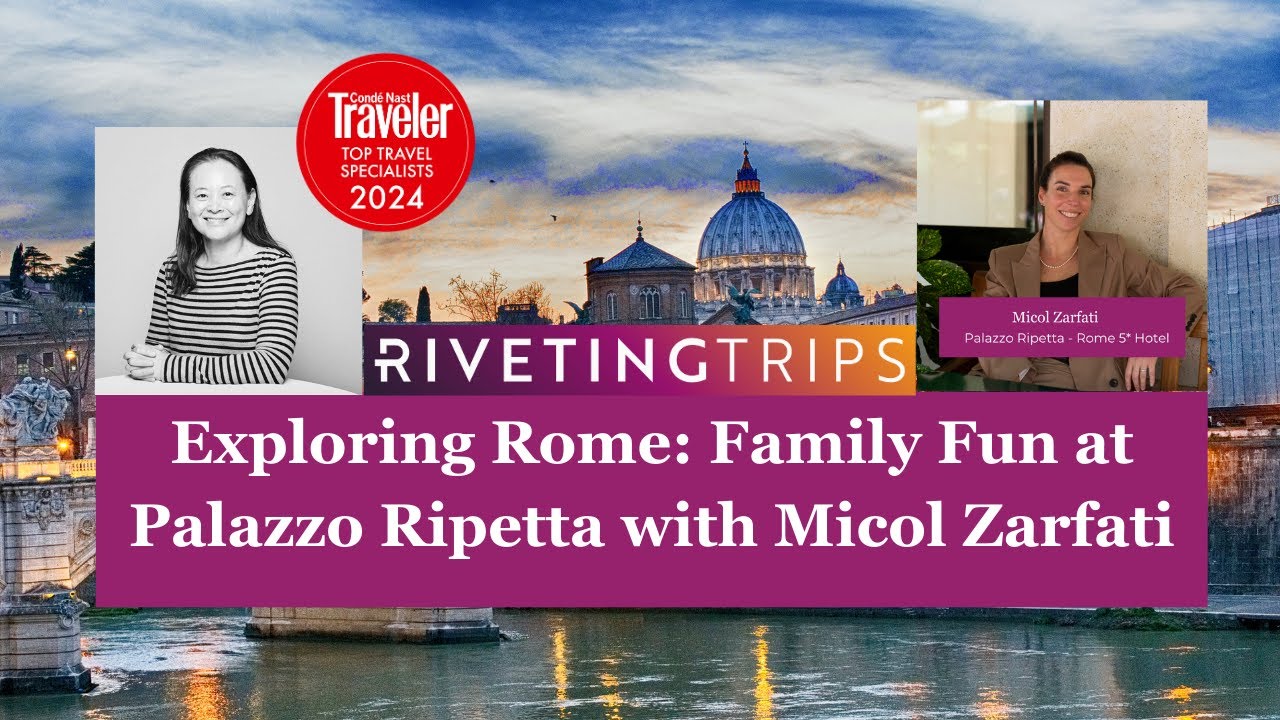 Exploring Rome:  Family Fun at Palazzo Ripetta with Micol Zarfati