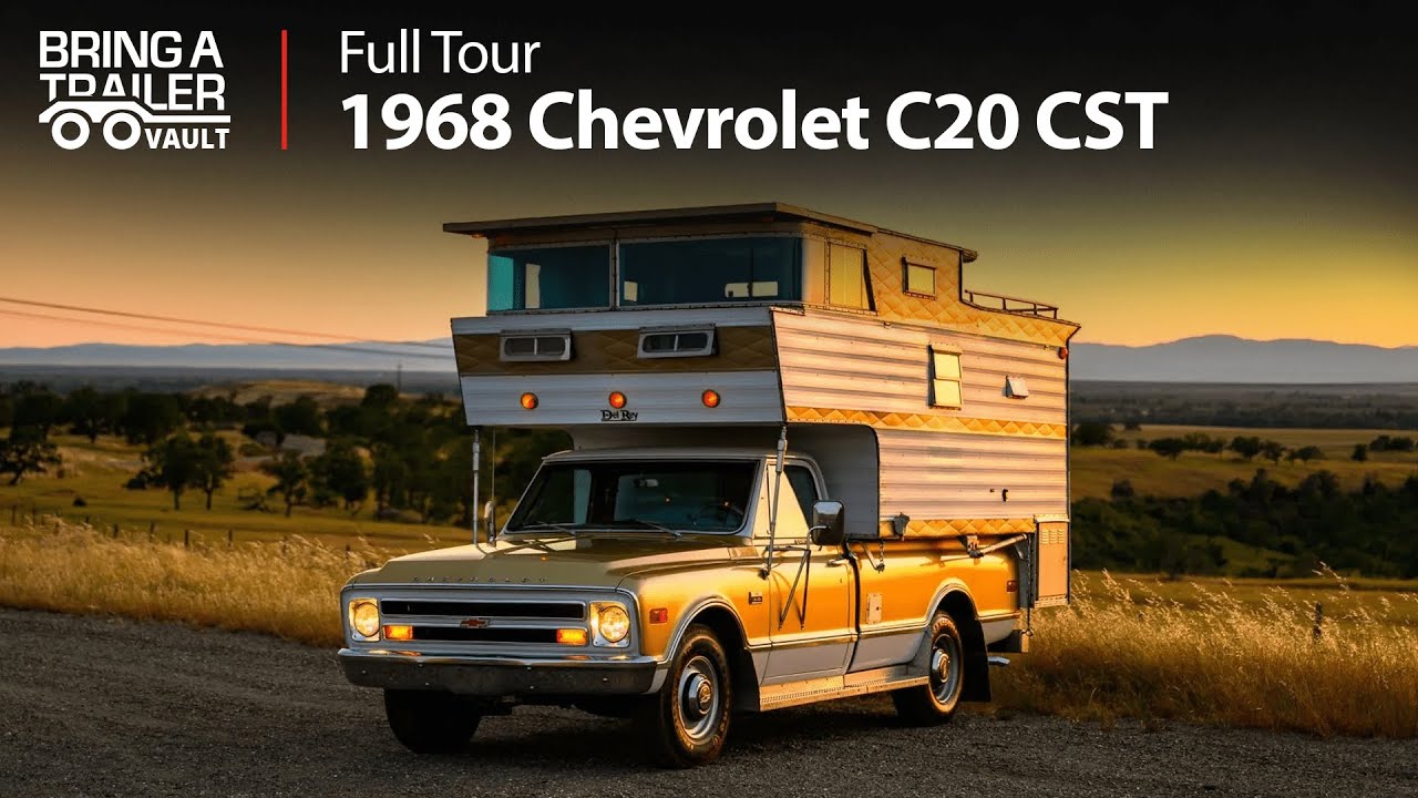 1968 Chevrolet C20 CST Camper Full Tour | Bring a Trailer