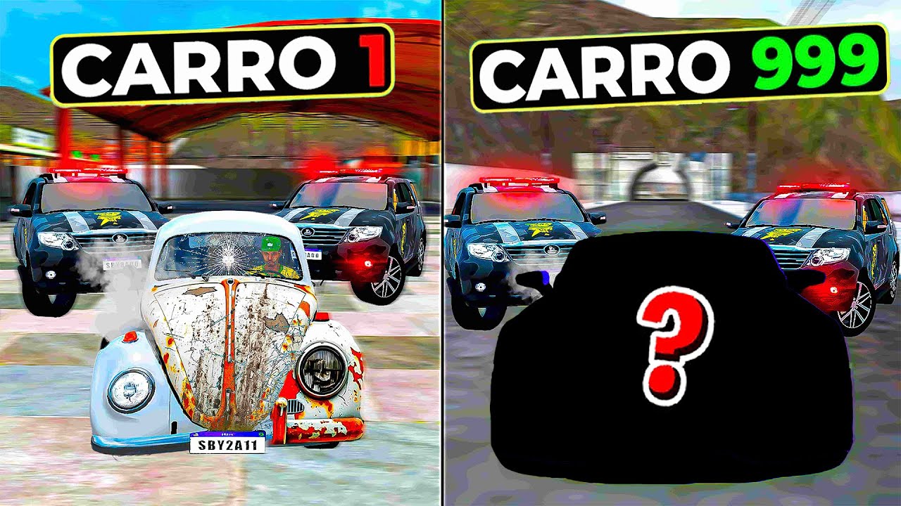 A CADA FUGA meu CARRO MELHORA no REBAIXADOS ELITE BRASIL