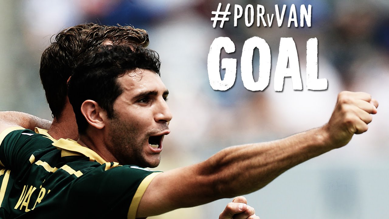 GOAL: Diego Valeri opens the scoring with a left-footed strike | Timbers vs. Whitecaps