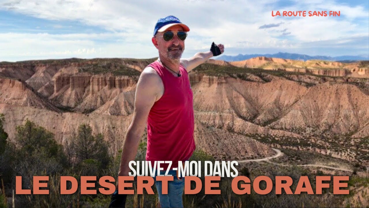 Suivez-moi dans le Désert de Gorafe. Ma vie en camping-car.