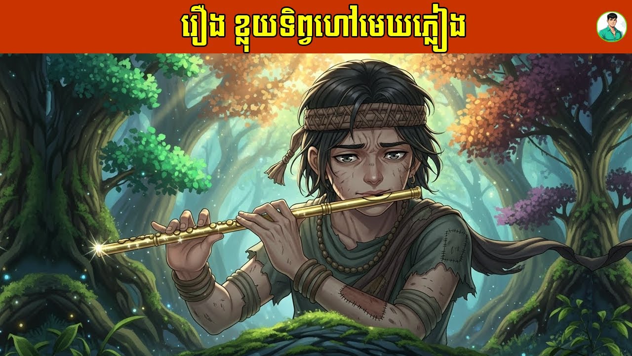 Ep8 | រឿងខ្លុយទិព្វហៅមេឃភ្លៀង | Pisey Fairy tale Podcast