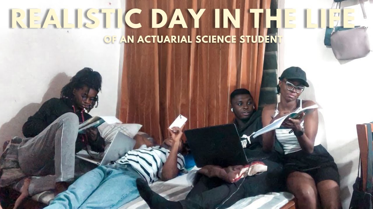 UNI VLOG|REALISTIC DAY IN THE LIFE OF AN ACTUARIAL SCIENCE STUDENT | KNUST