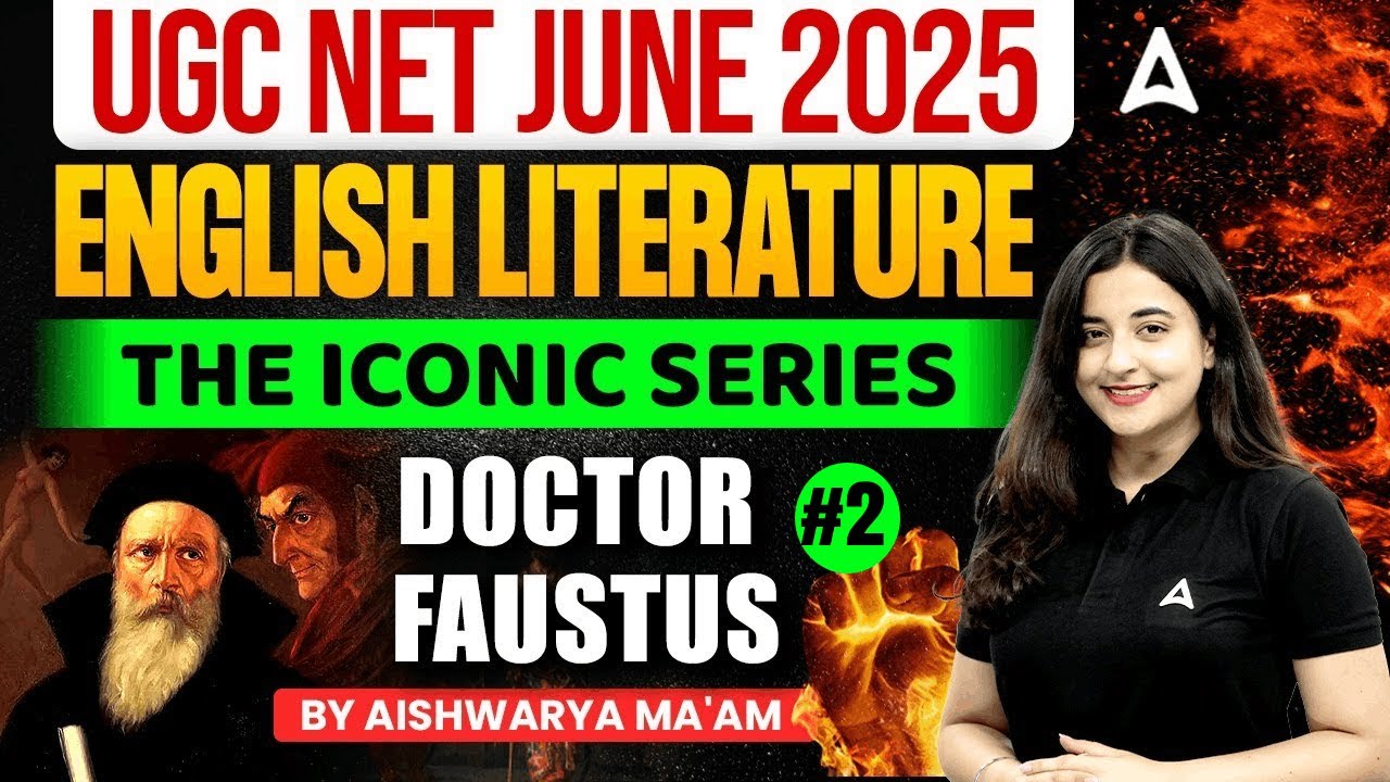 UGC NET English Literature The Iconic Series Doctor Faustus #2 | By Aishwarya Ma'am