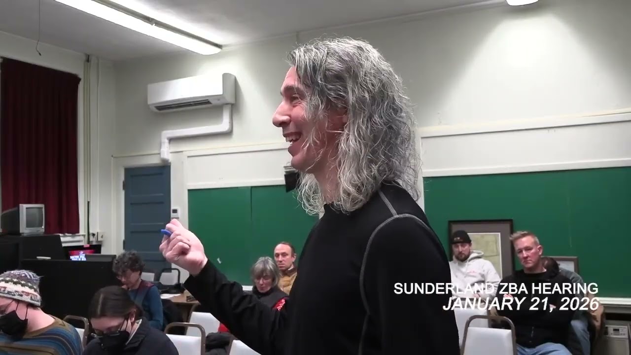 Sunderland ZBA Dollar General Hearing  -  January 21, 2026