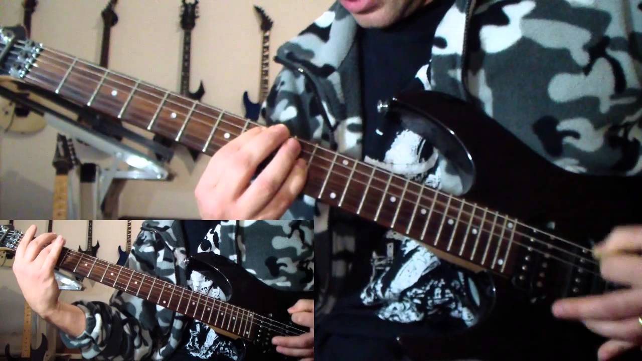 Behemoth - Blow Your Trumpets Gabriel (guitar cover)