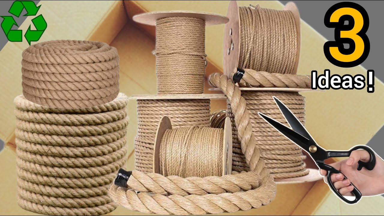 3 Amazing Jute Decoration and Organization Ideas/Ideas 2025