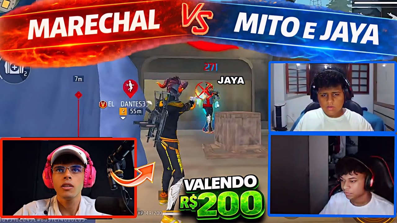 4x4 APOSTADO VALENDO R$200! MARECHAL e DANTES vs MITO e JAYA — MD3 INSANA!