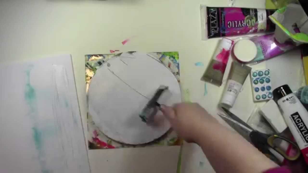 Use Free Stuff on the Gelli Plate
