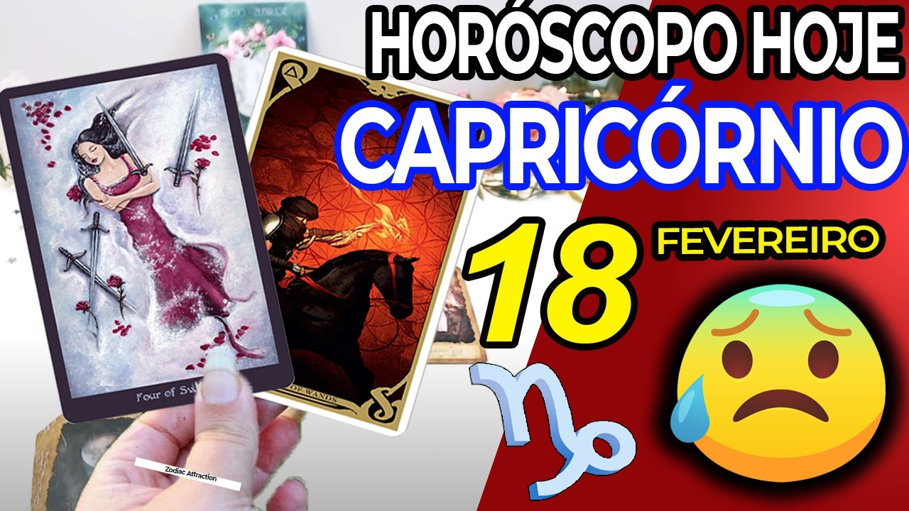 Você Vai Desmaiar❗️😰Nas Próximas 48 Horas⏳ Capricórnio ♑ 18 Fevereiro 2026 Horoscopo do dia de hoje
