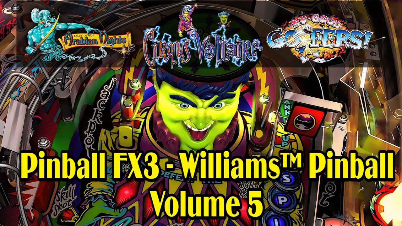 Pinball FX3 - Williams/Bally Pinball: Volume 5 || Impresiones & Gameplays (Subtitle)