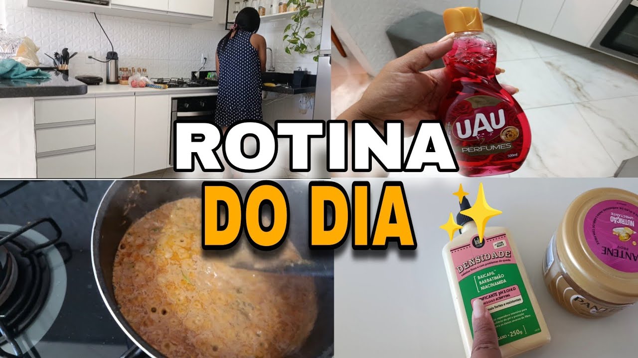MINHA ROTINA REAL |ALMOÇO SIMPLES+CUIDADO DO LAR 🏡💝