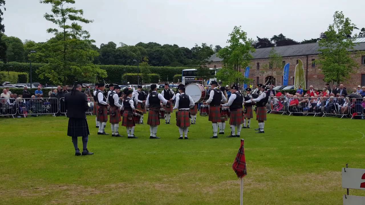 Thiepval Memorial Pipe Band @ Ulster Pipe Band Championships. Castle Grounds Antrim 23-07-16