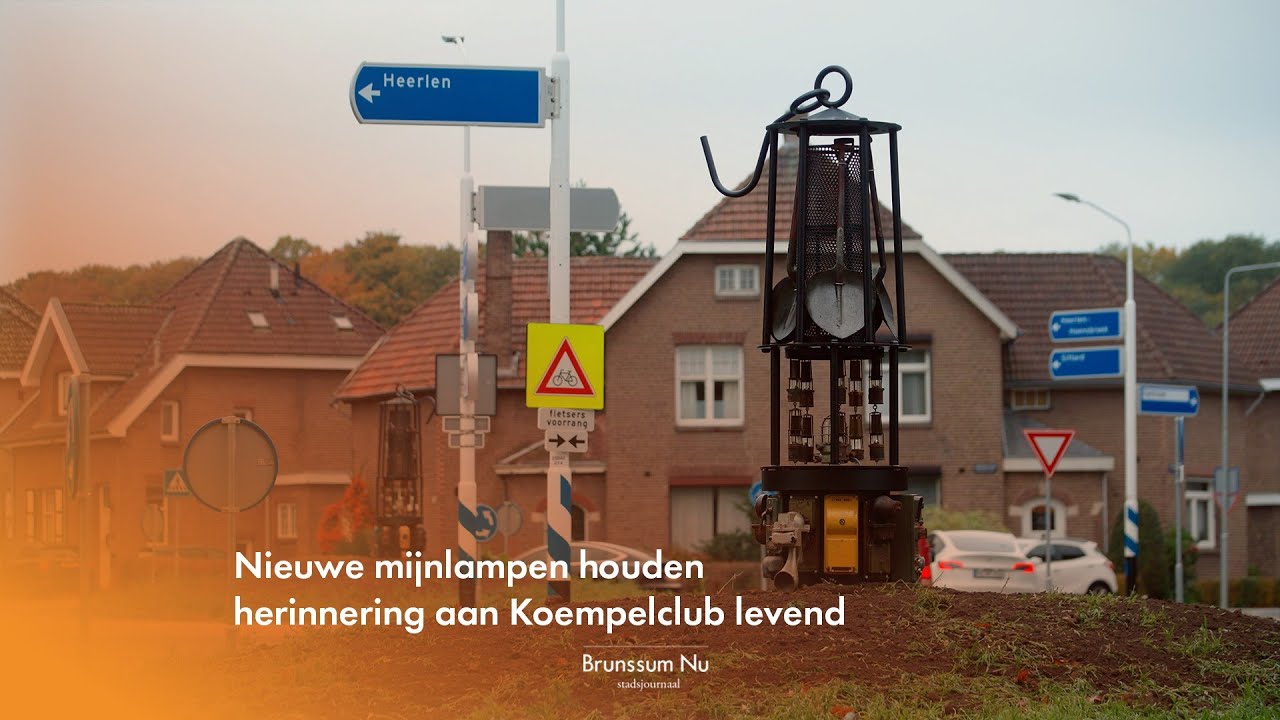 Nieuwe mijnlampen houden herinnering aan Koempelclub levend