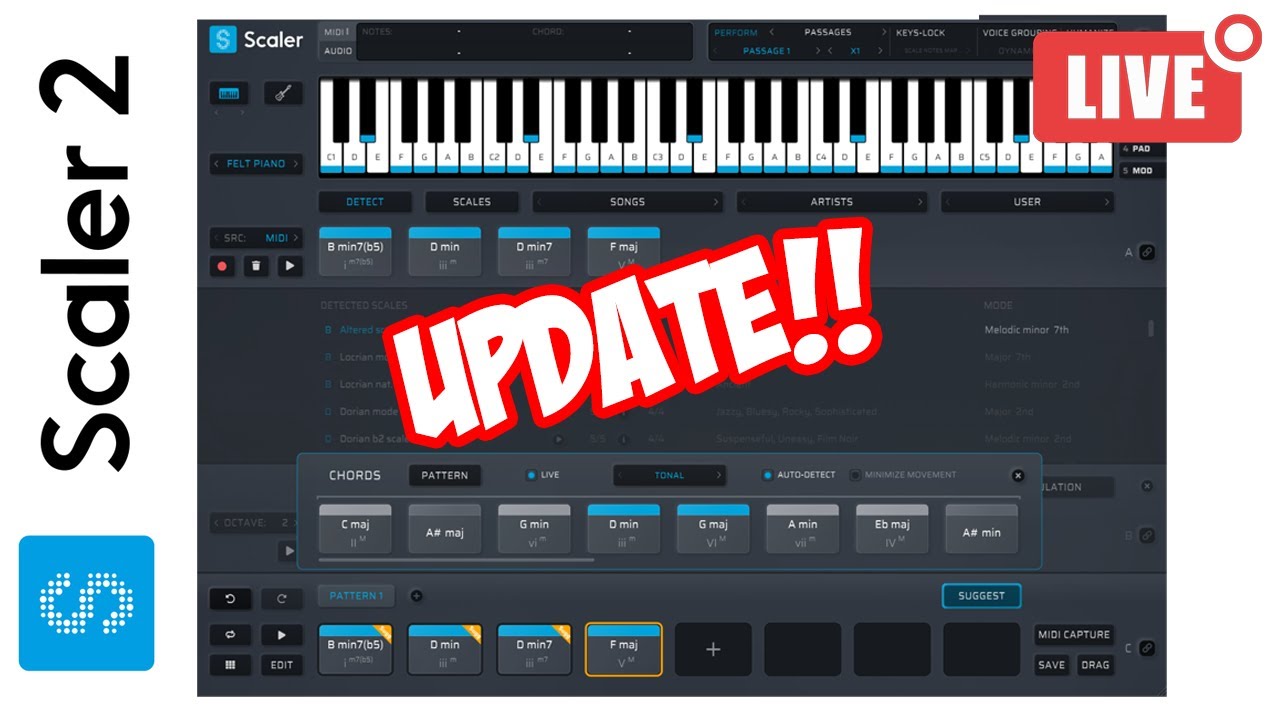 🔴LIVE | Making Music with Scaler 2.9 Ft. Davide Carbone!