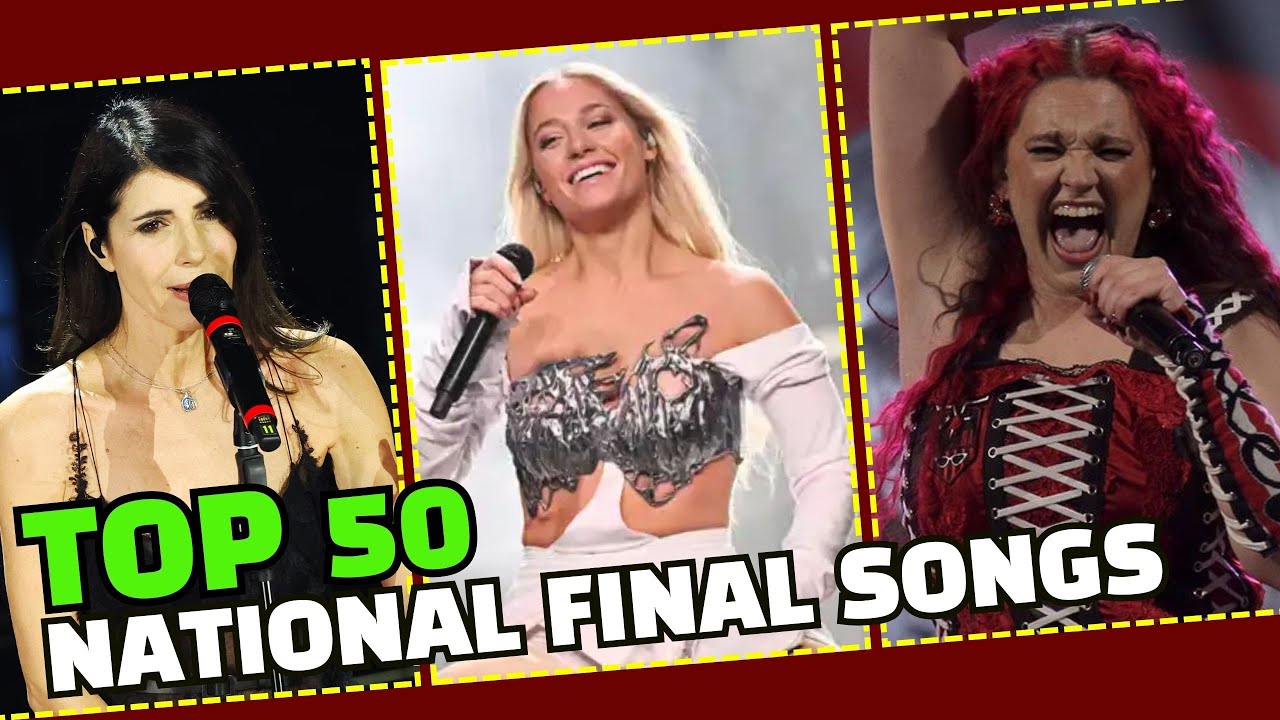 MY TOP 50 NATIONAL FINALS ELIMINATED SONGS (with PAINFULLY HONEST commentary) | Eurovision 2025