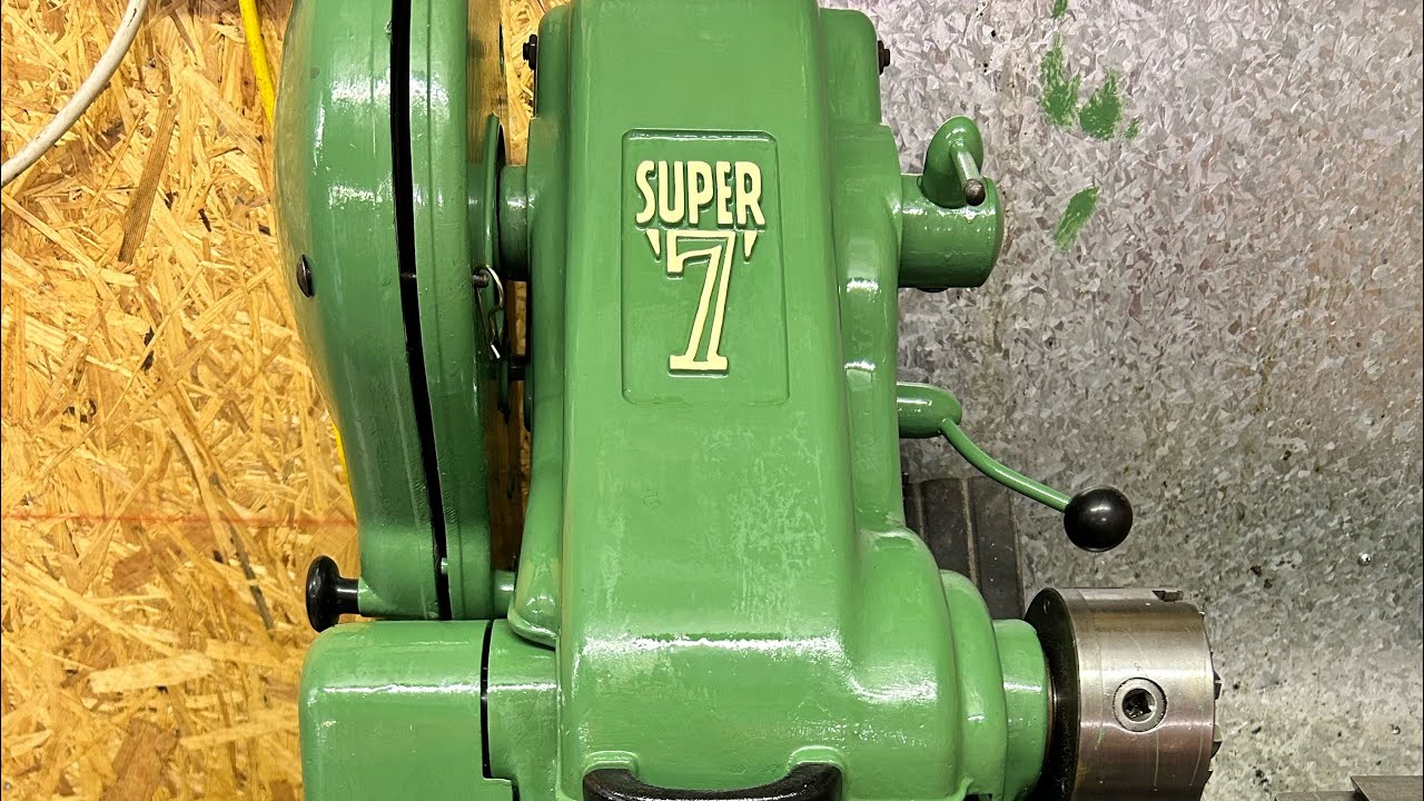 Myford super 7 lathe cover repairs and re paint