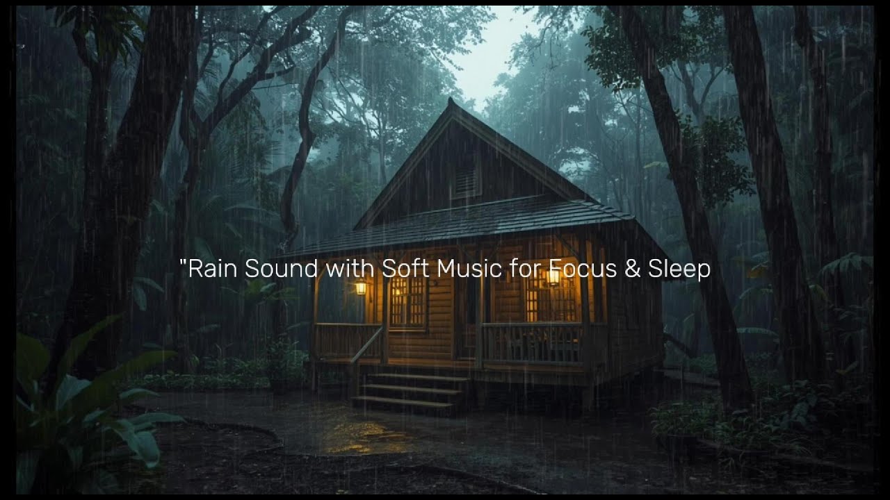 ASMR Rain & Soft Music 🌧️ Deep Relaxation for Sleep, Focus & Inner Peace