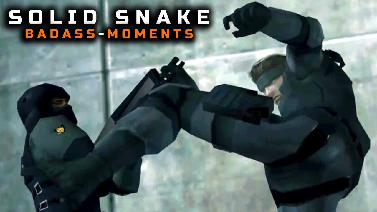 Top 10 Badass Solid Snake Moments (Metal Gear)