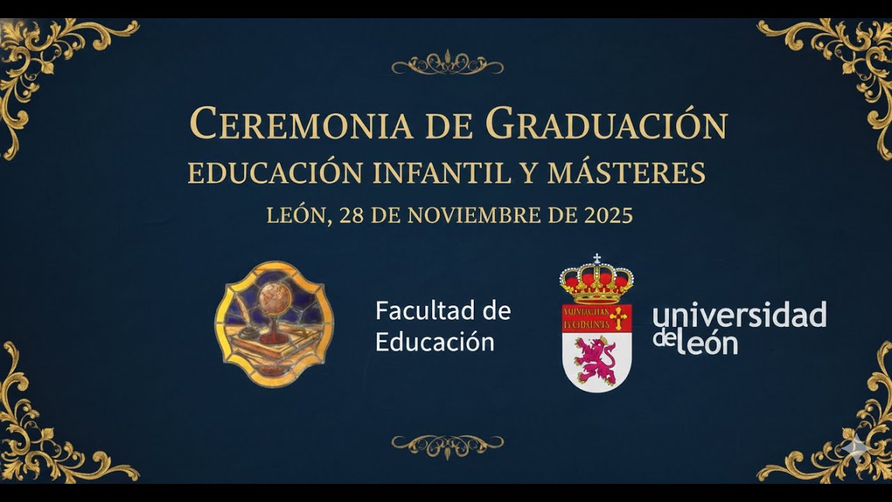 Ceremonia de Graduación Facultad de Educación: Educación Primaria y Educación Social.