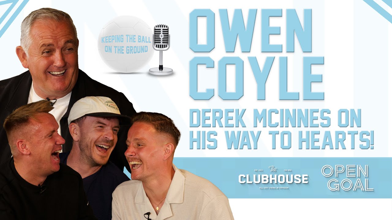 OWEN COYLE CAREER STORIES + DEREK MCINNES ON HIS WAY TO HEARTS | Keeping The Ball On The Ground