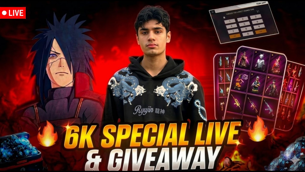 6K SPECIAL LIVESTREAM PLAYING WITH SUBSCRIBERS