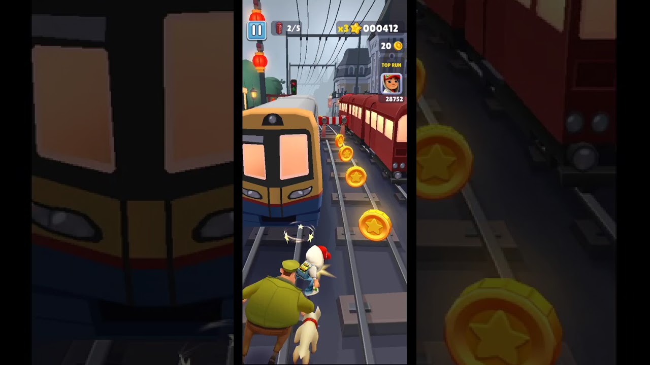 Je joue a subway seurfeur 