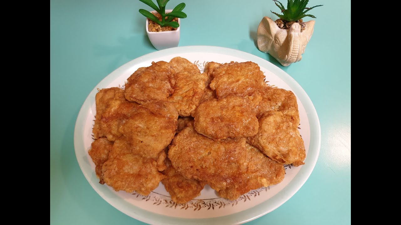 Rețetă cu șnițele de soia#o sursa importanta de proteină/Recipe with soy schnitzel source of protein