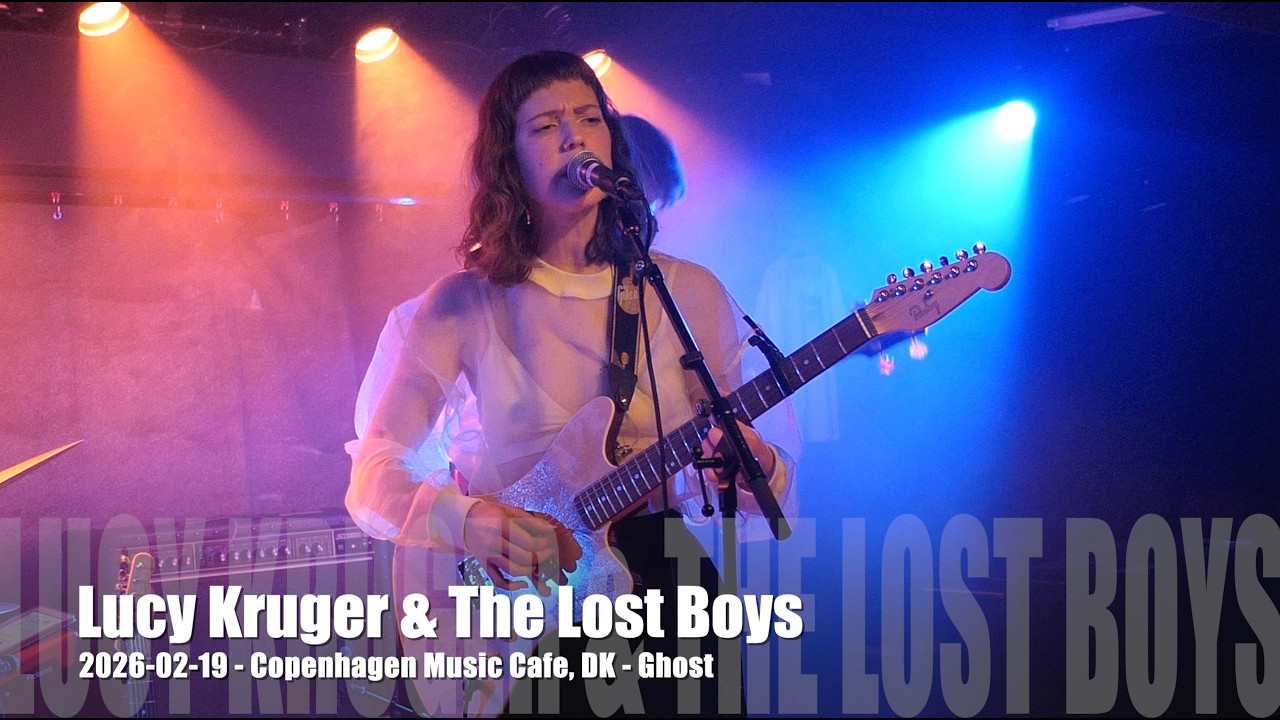 Lucy Kruger & The Lost Boys - Ghost - 2026-02-19 - Copenhagen Music Cafe, DK