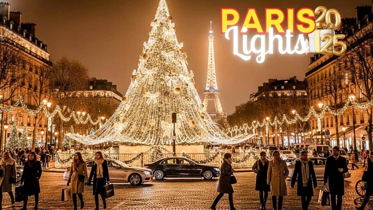 6 December 2025 – Paris Christmas Lights 2025 🌟 | Complete Tour | 4K HDR Paris Walk