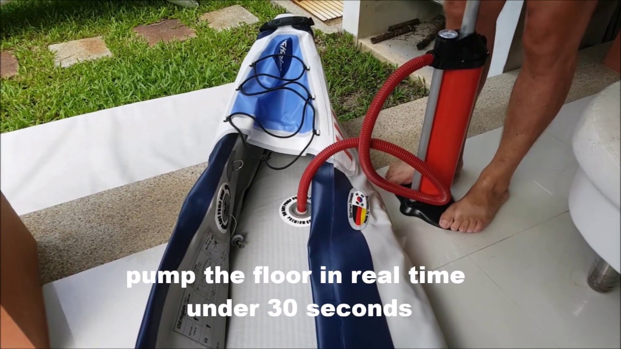 AirTrek 465 DSKajak Set Up Your AirKayak Instructions