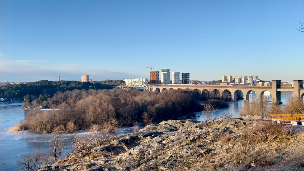 Stockholm morning walk: Södermalm nature with a view