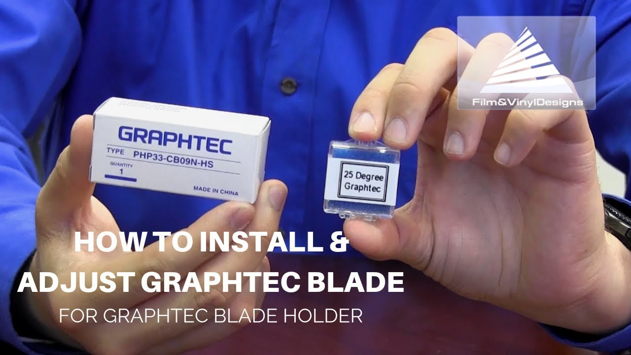How to Install & Adjust GraphTec Blade for GraphTec Blade Holder