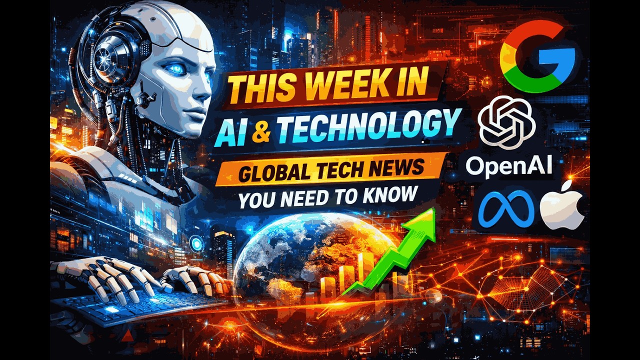 🔥 This Week in AI & Technology: The Biggest Global Tech News You Need to Know