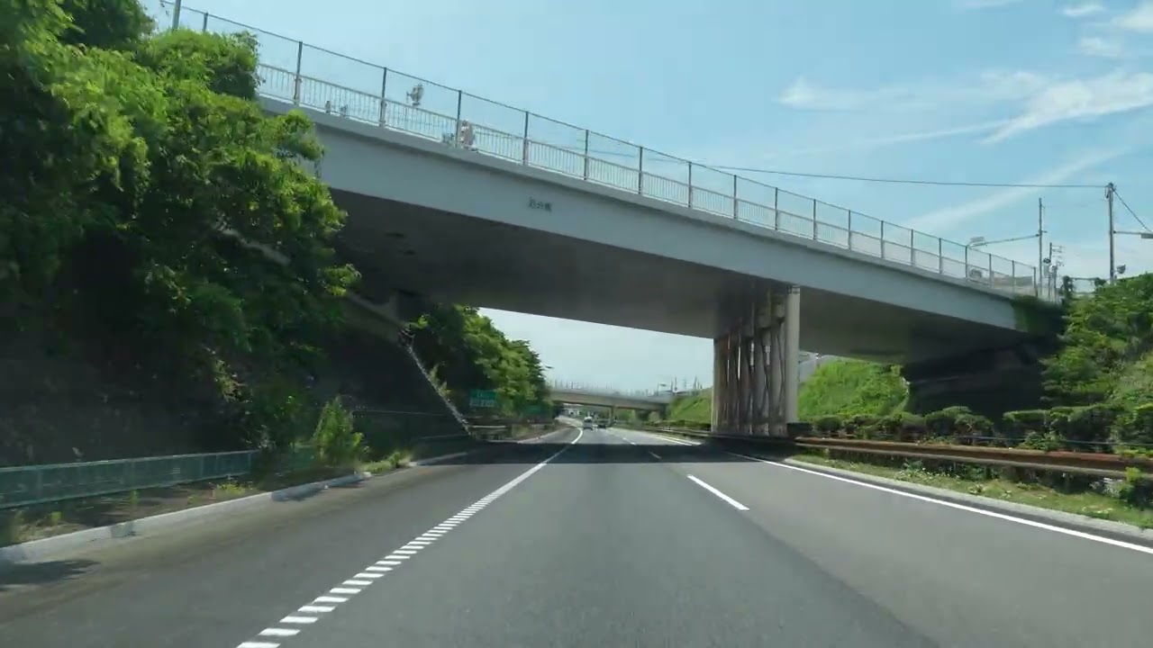 東名高速道路 遠州豊田PA～小牧IC 2025.07.06