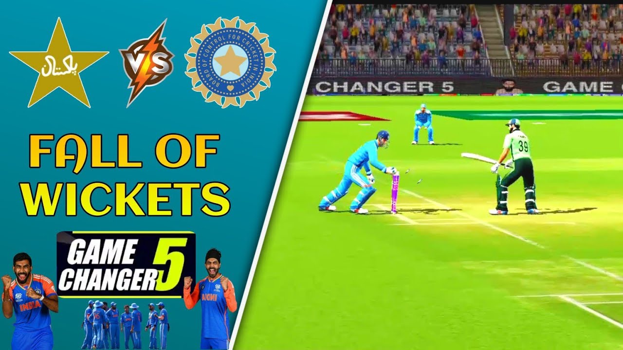 Back-to-Back Wickets! ⚡ India Destroys Pakistan in Game Changer 5