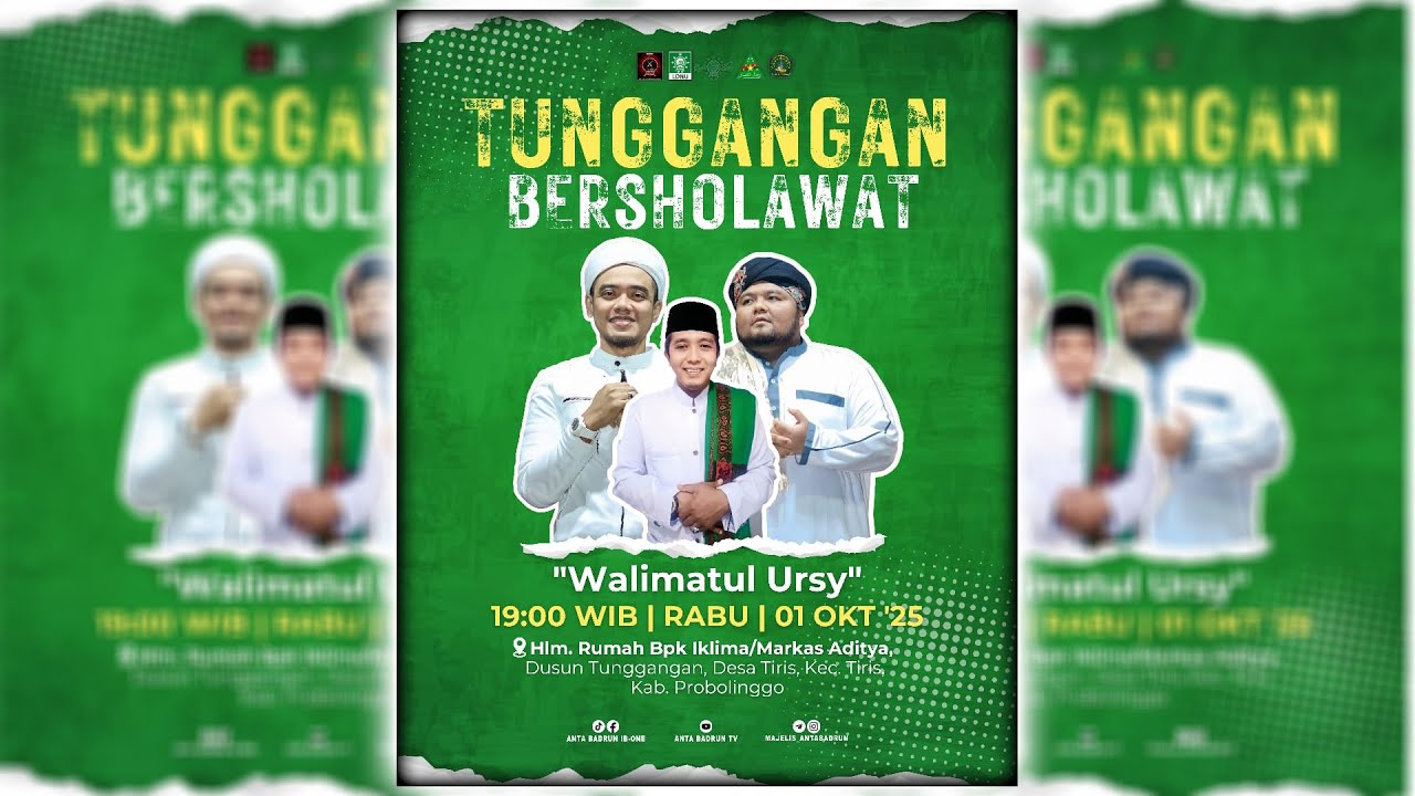 🔴Live Streaming   |  TUNGGANGAN BERSHOLAWAT  |  BERSAMA MAJELIS ANTA BADRUN IBNU ALWAN GENGGONG