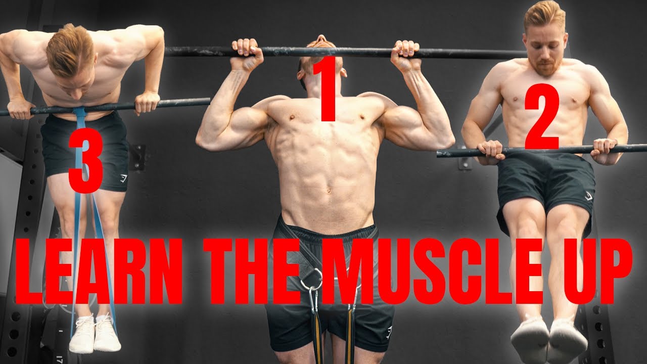 The only 3 exercises you need for muscle ups!