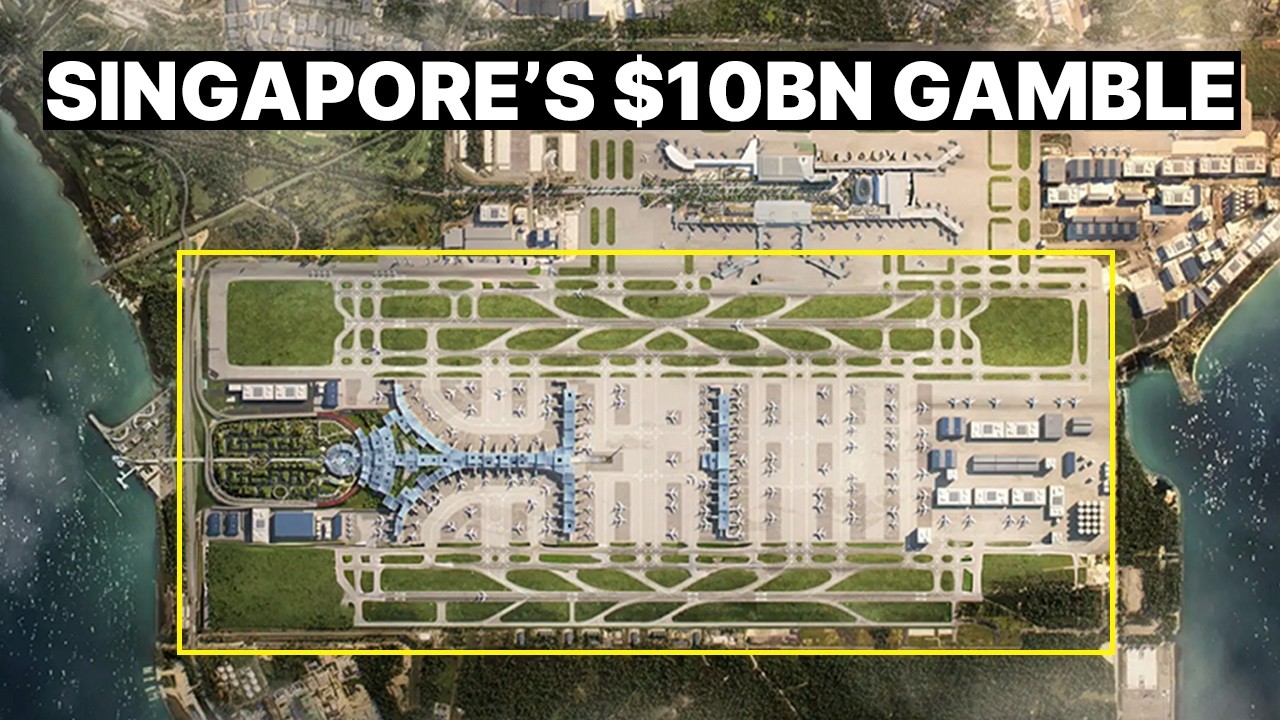 Inside Singapore's NEW $10BN Mega-Airport