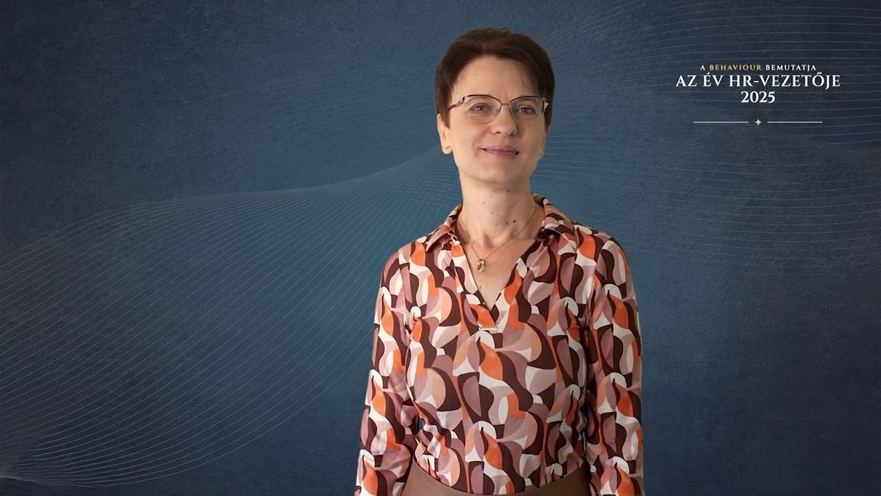 Az év HR-vezetője verseny 2025 - HAJDU EDINA, K&V LOGISTIC SOLUTIONS