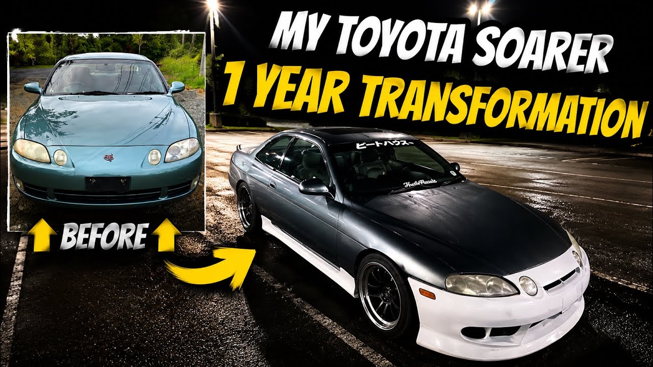 1 YEAR TOYOTA SOARER TRANSFORMATION