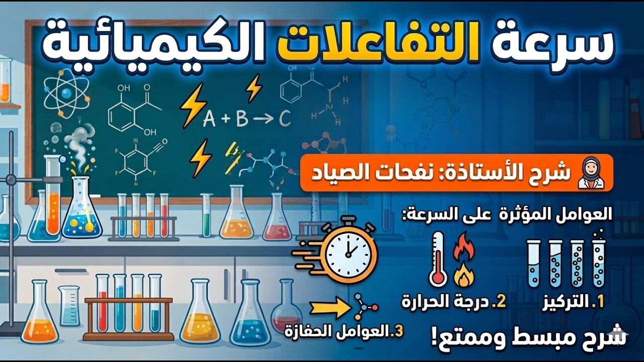 سرعة التفاعل الكيميائي