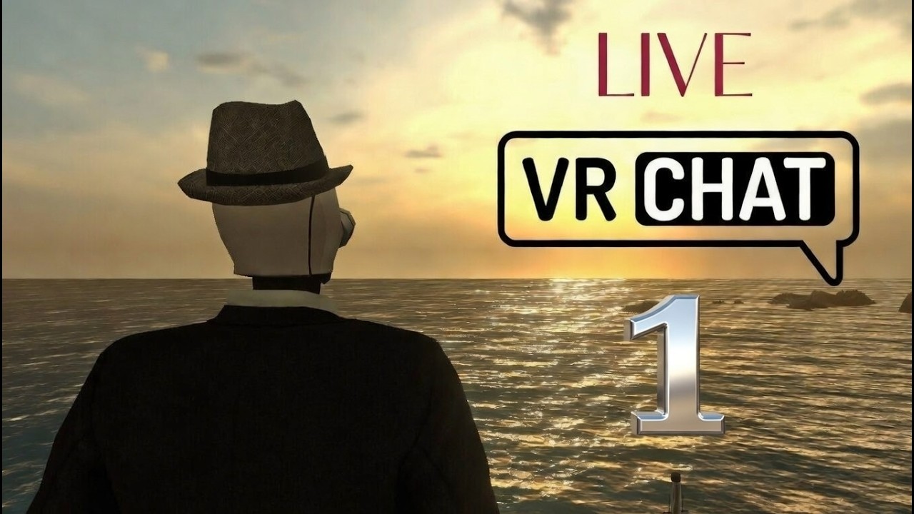Chilling at seaside in VR while working in IRL - VRChat no. 01 [EN] [DarkDaigo]