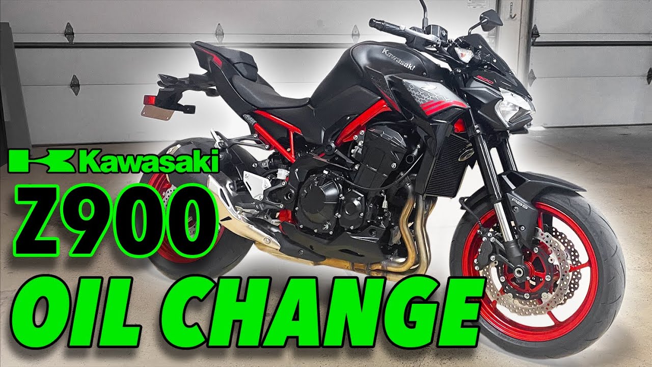 Руководство по замене масла Kawasaki Z900