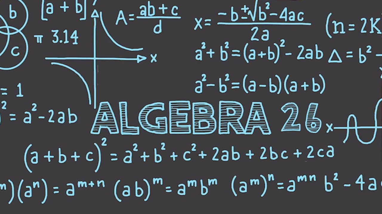 Learn Algebra 26 : Descartes Rule of Signs & Rational Root Test