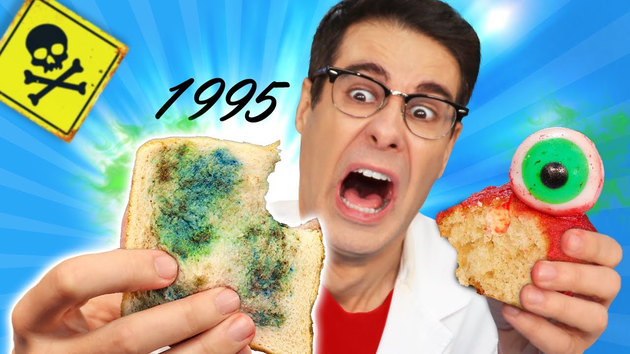 Prob&eacute; LA COMIDA M&Aacute;S ASQUEROSA de 1995 con MOHO !! - Doctor Dreadful Lunch Lab